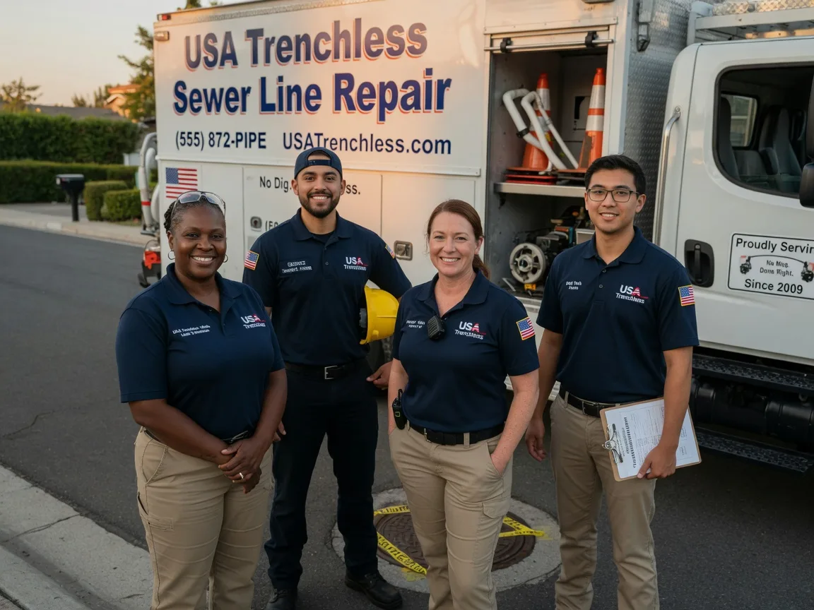 Sewer Line Repair company in Four Oaks, NC
